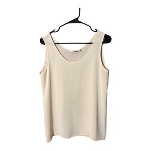 Yarell White Sleeveless Blouse (Size US 8 / EU 38)